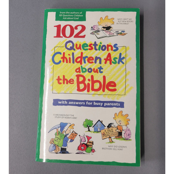 David R. Beerma Other - 102 Questions Children Ask about the Bible Book David R. Beerman 1994 Paperback